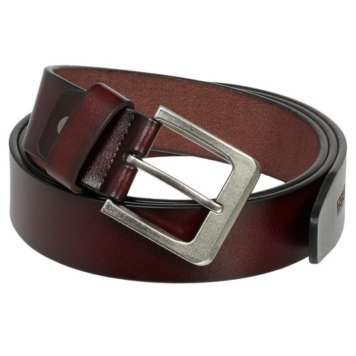 Echt leder gürtel - leder, cm
