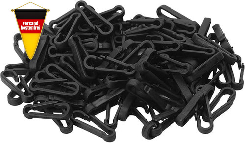 Mini karabinerhaken kunststoff - mini-karabinerhaken,
