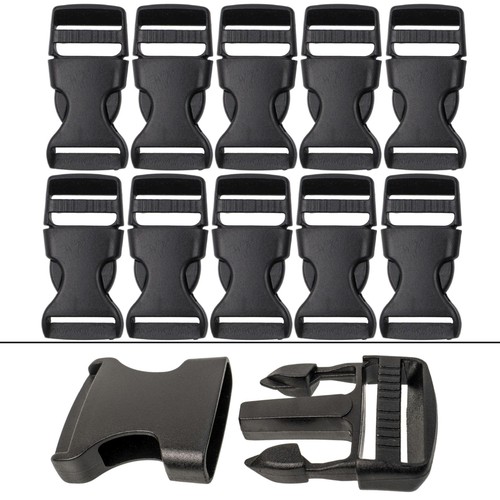 Steckschnallen set 25mm 10x - steckschnallen,