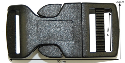 Steckschnalle aus kunststoff - steckschnalle,