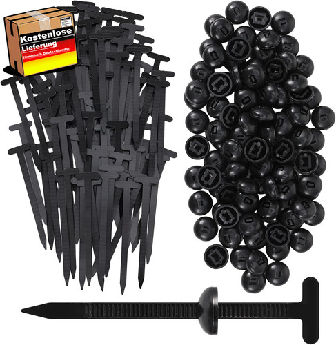 100 stück nylon kabelbinder - 100,